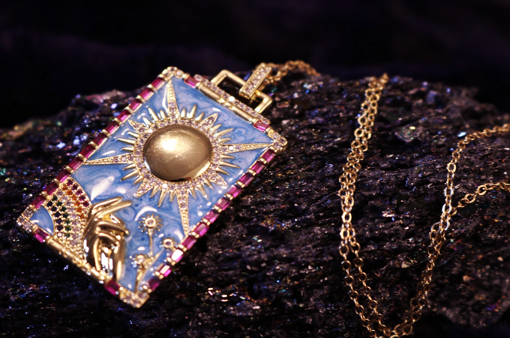Sun Warrior Necklace - Bali Moon Jewels