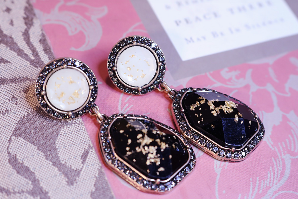 Great Gatsby Glamour Earrings - Bali Moon Jewels