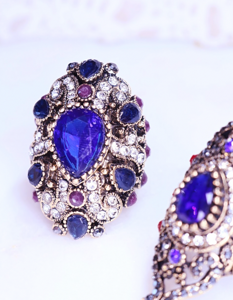 Sapphire Nights Ring - Bali Moon Jewels