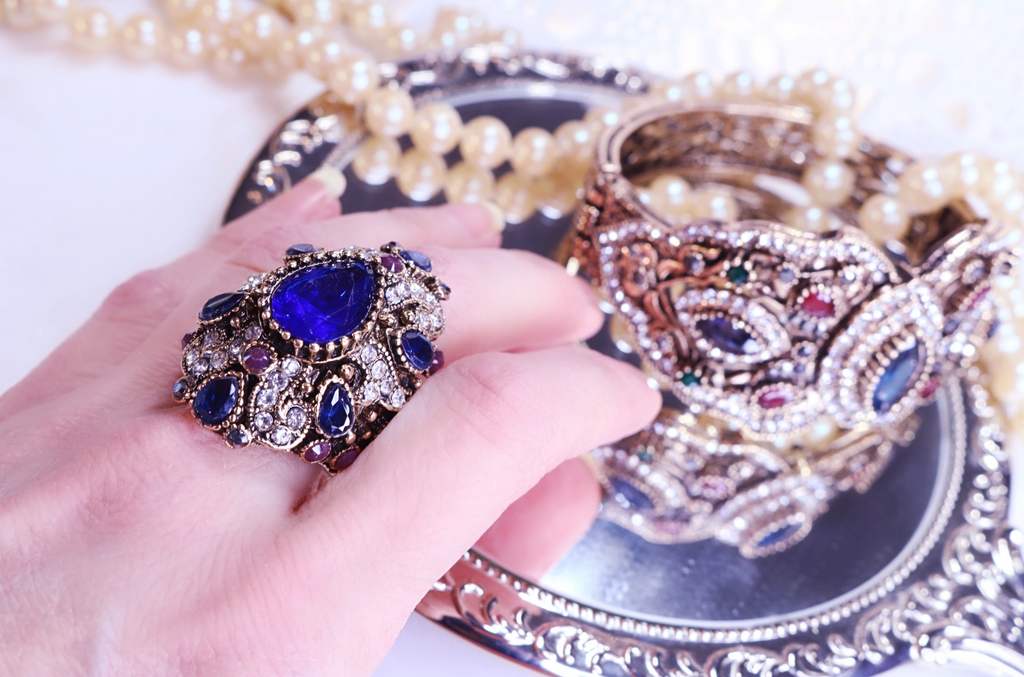 Sapphire Nights Ring - Bali Moon Jewels