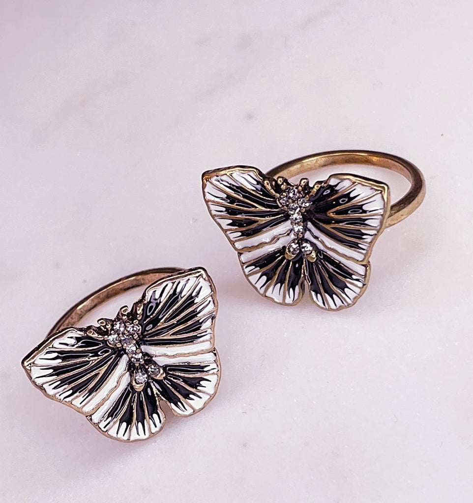 Butterfly Noir Duo - Bali Moon Jewels
