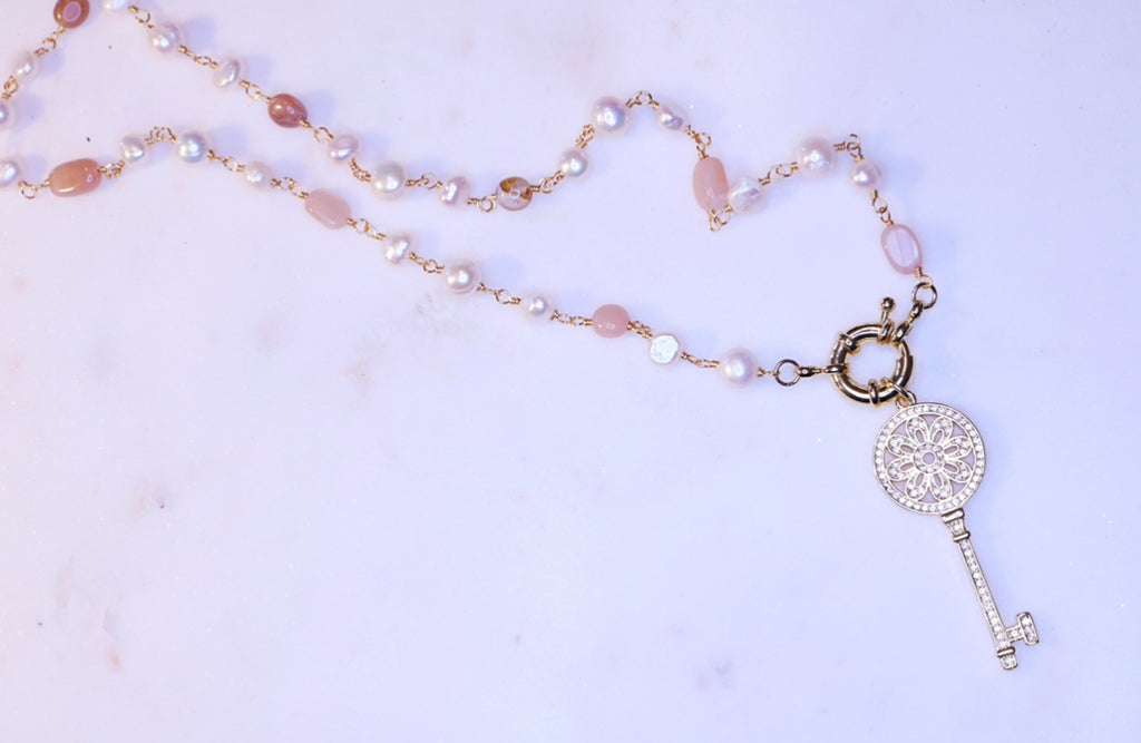 Keys to the Kingdom Necklace - Bali Moon Jewels
