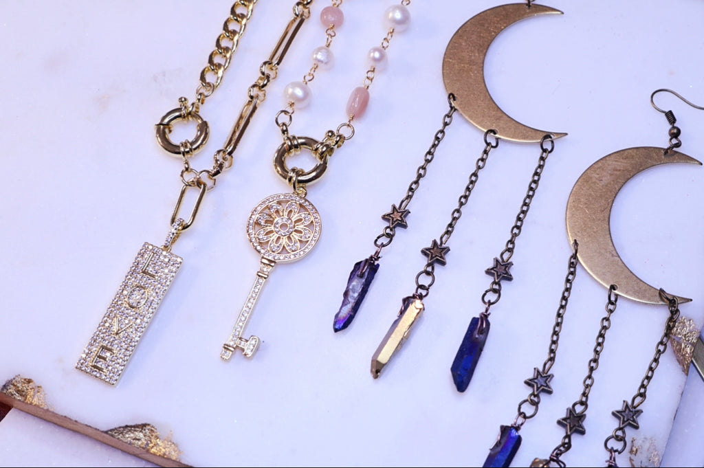 Keys to the Kingdom Necklace - Bali Moon Jewels